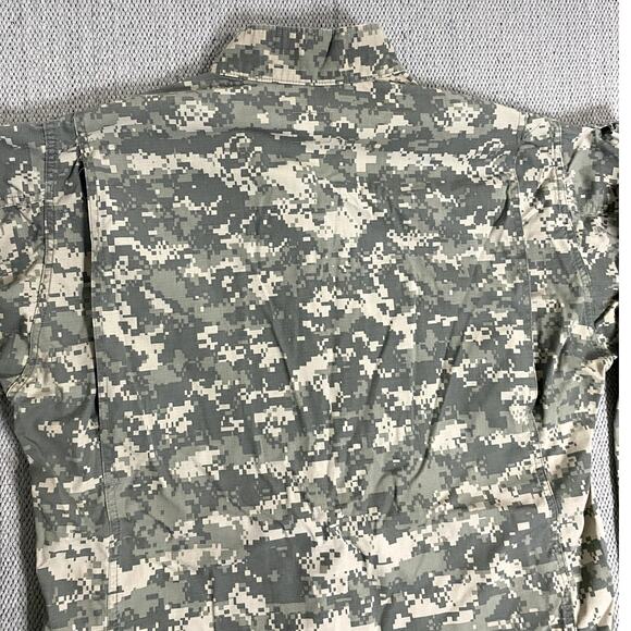 US Army Combat Uniform Jacket Men's Medium Regular Rip Stop Digital Camouflage - Picture 10 of 14